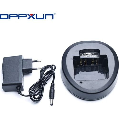 2021 Hot Wholesale OPPXUN 110 - 240V Charger CD-58 for Vertex VX231 EVX531 EVX534 EVX539 VX351 VX354 VX451 Radios Dropshipping