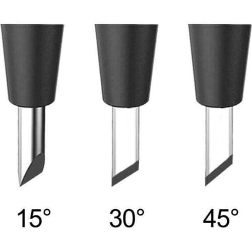 3PCS Craft Cutting Carving Tools 360° Rotating Carving Knives Blades Leather Paper Carving Tools Engraving DIY Art Cutting Tool