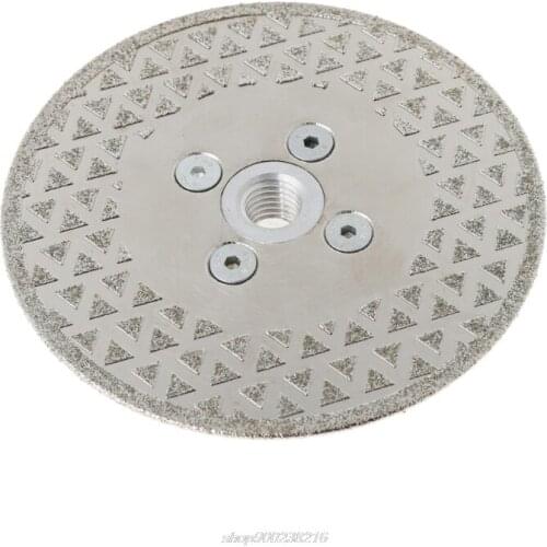 4.5" M14 Electroplated Diamond Cutting Grinding Disc Saw Blade For Granite Marble JY09 21 Dropshipping