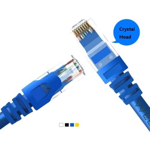 500pcs 1m~ 5m cat 5 CAT5E Flat UTP Ethernet Network Cable RJ45 Patch LAN cable For Computer Laptop