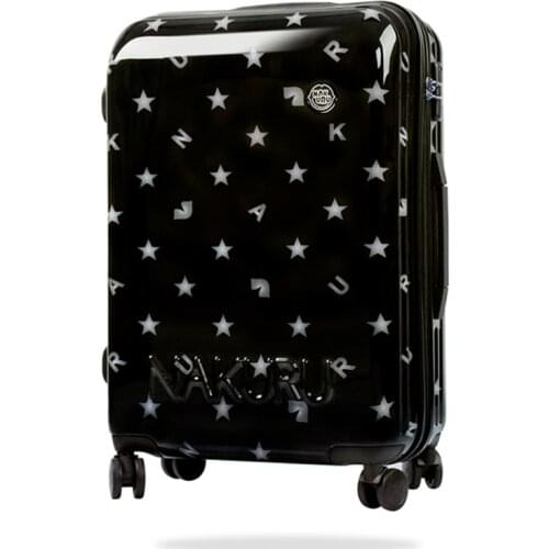 Popular rolling luggage men travel trolley case star college student suitcase women original box 20"24"26"29" inch