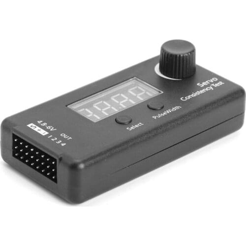 DC 4.8-6V 3 Modes Digital Servo/ESC Consistency Tester Steering Gear for RC Tool Y1AD
