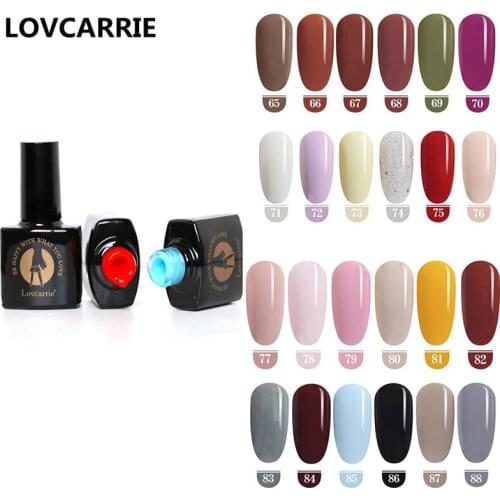 1 PCS Popular Nail Gel Polish UV Vernis Semi Permanent Primer Color Gellak 6.5ml Nail Art Manicure for Nails