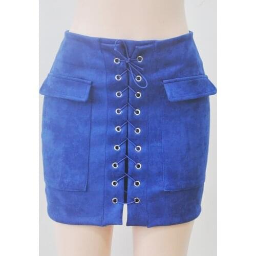HISUMA Suede Pencil Skirts