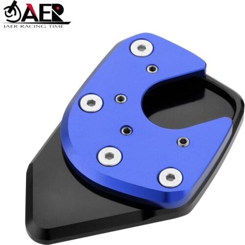 JAER XAdv CNC Aluminum Side Stand Enlarge Plate Pad for Honda X-Adv 2017-2018 Motorcycle X Adv Kickstand Extension