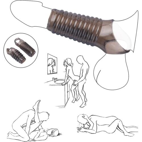 Penis Ring Sex Toys For Men Masturbator Cock Rings Couple Toys For Sex Men Time Delay Ejaculation Soft Silicone Stimulator Rings