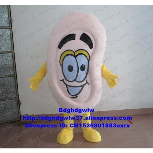 Ears Ear The Five Sense Organs Mascot Costume Adult Cartoon Character Outfit Commercial Strip Drive Cartoon Props zx479