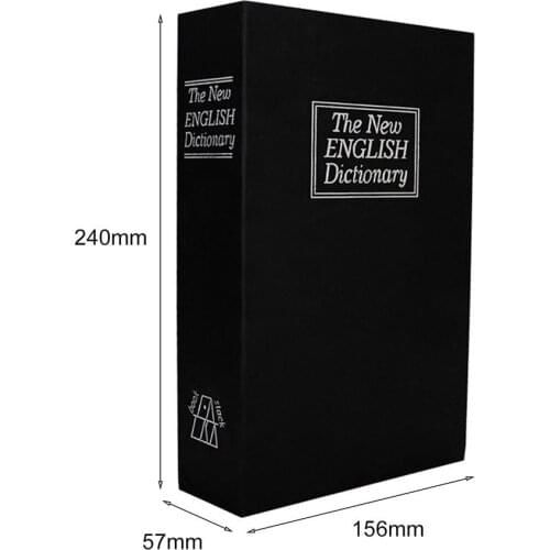 Creative Change Box Dictionary Book Insurance Box European Creative Simulation Book Safe Mini Storage Tank