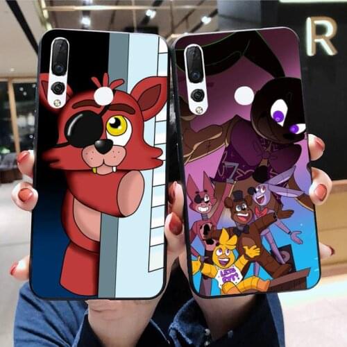 Cartoon Fox Fnaf Plush Foxy Phone Case Huawei Y6P Y8S Y8P Y5II Y5 Y6 2019 P Smart Prime Pro