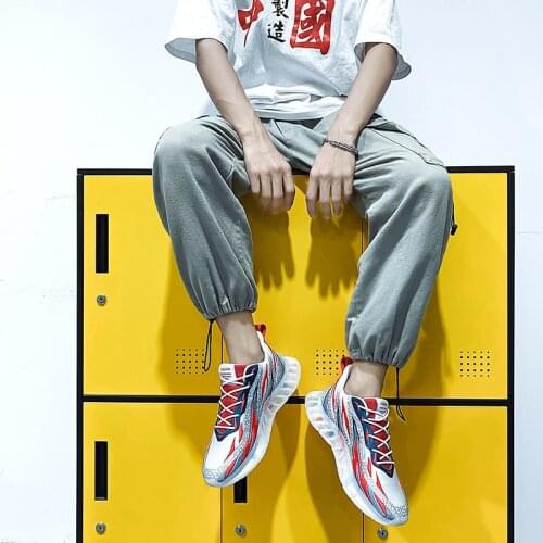 2021 New Trend Men Casual Sneakers Fashion Camouflage Tenis Chunky Shoes Street Style Tennis Shoes Sport Balance Masculino