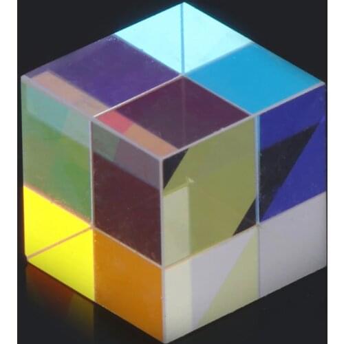 OOTDTY Prism Laser Beam Combine Cube Prism Mirror for 405nm~ 450nm Blue Laser Diode