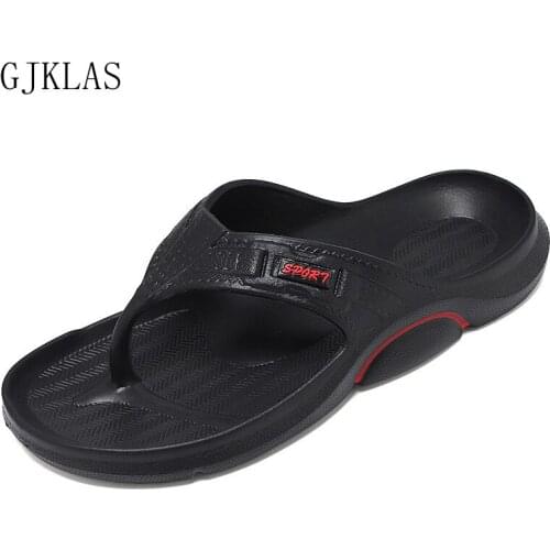 Beach Slippers for Men Casual Flip Flops Summer Mens Slippers Outdoor Cheap Weight Fashion Flip Flops Men Bathroom Slippers
