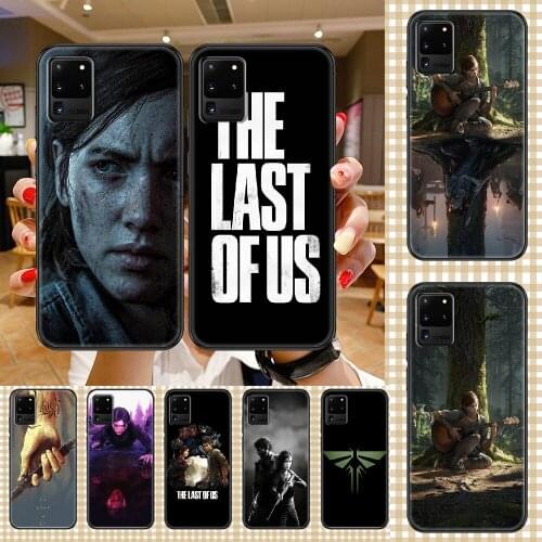 The Last Of Us Phone case For Samsung Galaxy Note 4 8 9 10 20 S8 S9 S10 S10E S20 Plus UITRA Ultra black tpu cell cover luxury