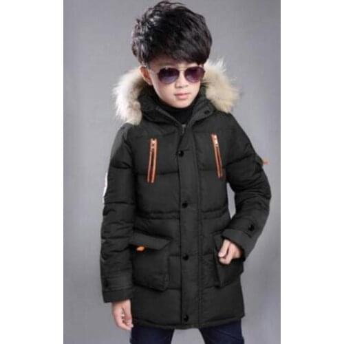 Children Down Jackets 2021 Winter Coats For Boys Warm Hooded Outerwear Parkas Kids Clothing For Boy Thicken Jacket 8 9 12 Years