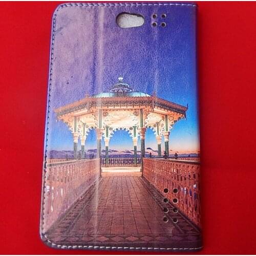 Myslc Tri-folding Printed PU leather case Cover For Prestigio Grace 3157 3G PMT3157_3G_D 7 Inch Tablet