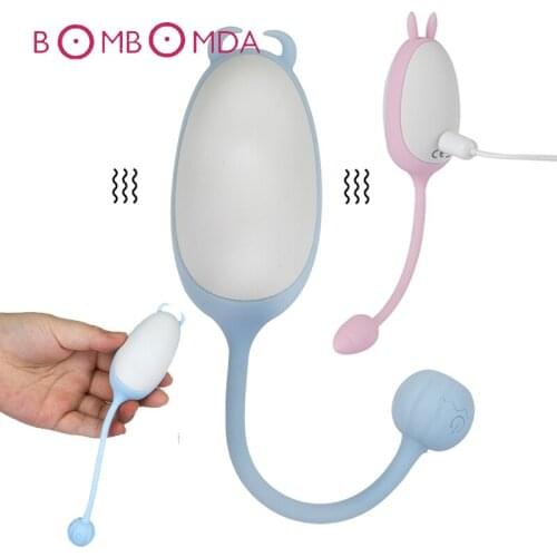 USB Vibrator For Women Clitoris Stimulator Climax Sex Toys for Woman Female Adult ProductsMultispeed 7 Frequency Vibrating Egg