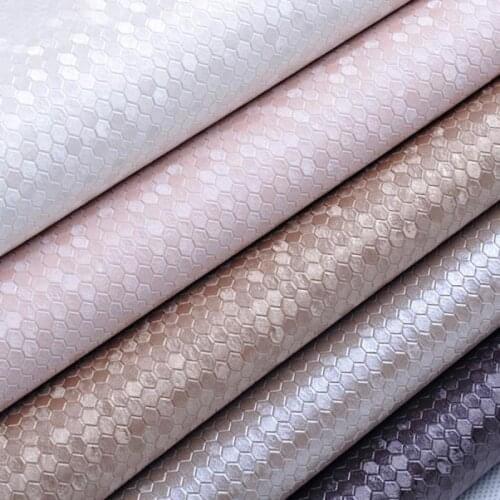 1 Meter Vinyl Leather Fabric Furniture Skin Holographic Material Eco Synthetic Leather Upholstery Car Sintetica Kunstleder Telas