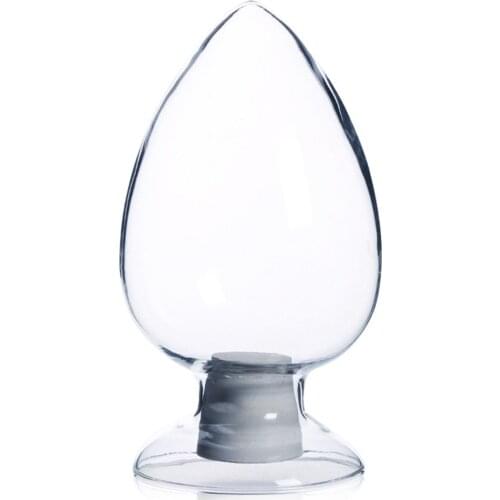 High quality Conical seed bottle glass sample display bottle with stopper lab supplies 125ml 250ml 500ml