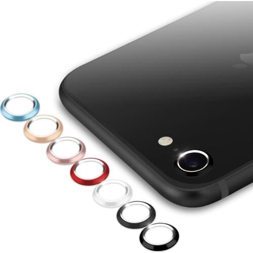 Metal Camera Lens Protector For iPhone SE 2020 Camera Protector Guard Circle Ring Cover For iPhone X XS Max XR 7 8 Accessories