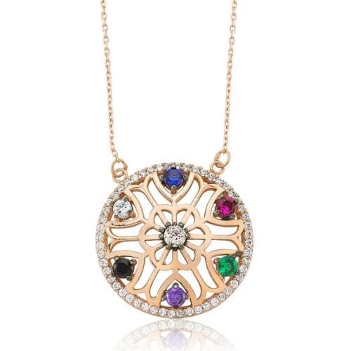 Silver Life of Flower Lady Necklace