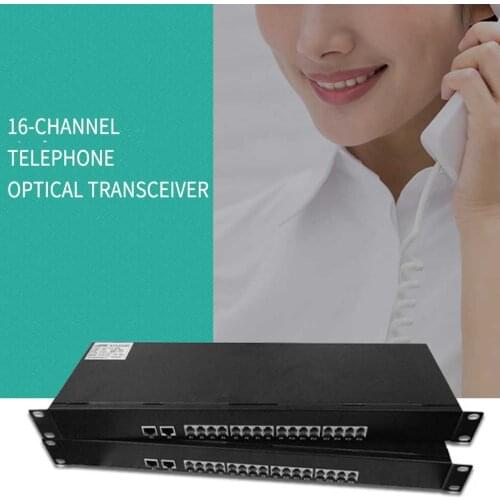 16-channel Telephone Optical Transceiver Plus 1 Channel Network Pcm Voice to Fiber Single Multimode Single