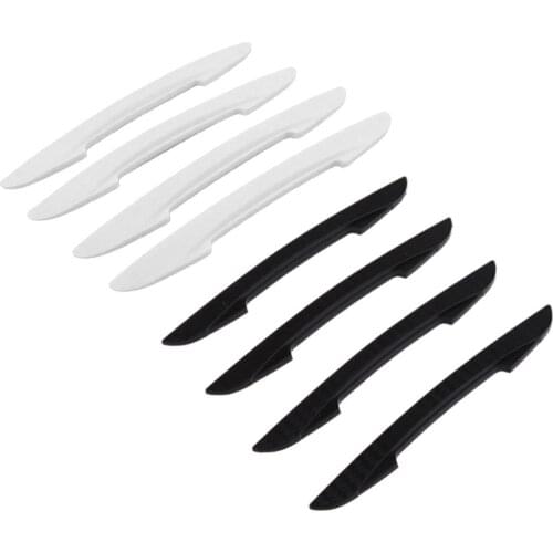 4PCS/Set Car Door Protector Flexible Auto Door Guard Edge Corner Bumper Guards Buffer Molding Protection Strip Bar Accessories