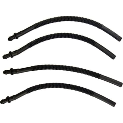 4Pcs Car Windshield Washer Wiper Sprinkler Nozzle Pipe For Golf Passat B5 Bora Beetle Rapid 6RD955985 6E0955985 6RD 955 985