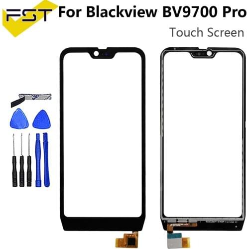 5.84''for Blackview BV9700 Pro Touch Screen Digitizer 100% tested Digitizer Glass Panel Touch Replacement For BV9700 Pro