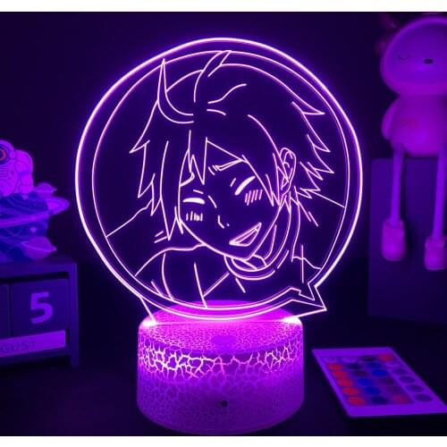 Anime Lamp Haikyuu!! 3D LED Nightlight Tadashi Yamaguchi Figure for Kids Bedroom Decor Bedside Lamp Cool Manga Gift Dropshipping