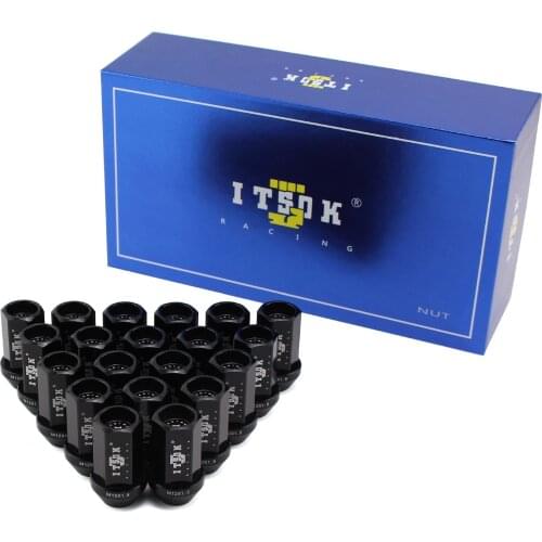 Car Accessories, 20pcs 42mm Stainless Steel Wheel Nuts, Racing Car Steel Wheel Extended Nuts M12 x 1.25 M12x1.5 Universal