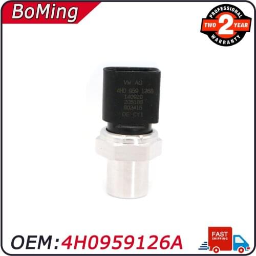 Car Air Conditioning Pressure Switch Sensor 4H0959126A Fit For Audi A3 A4 A5 A6 A7 A8 Quattro Q5 S3 S5 SQ5 R8 RS5