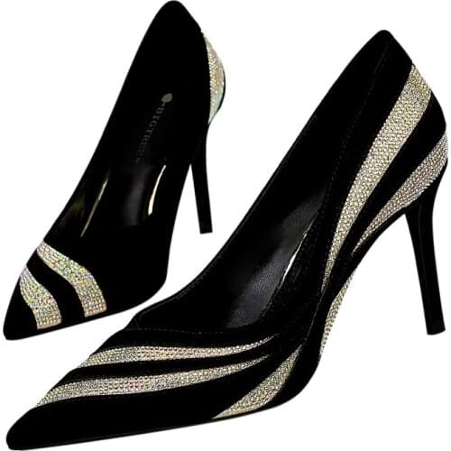 Europe fashion, sex party, skinny heels, women shoes, thin heels, high heels, puffy heels, fur surface