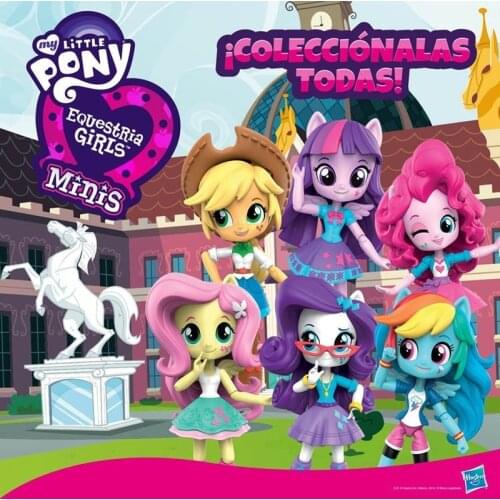Hasbro Original My Little Pony Princess Mini Doll Toys for Girl Children Birthday Gifts 1pcs