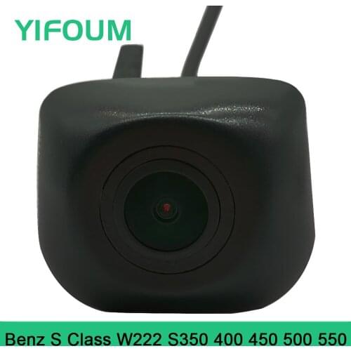 HD CCD Car Front View Parking Night Vision Positive Logo Camera For Benz S Class W222 S320 S350 S400 S450 S500 S550 S560 2014-20