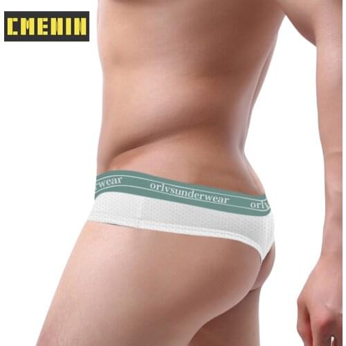 CMENIN Cotton Underpants Gay Men Sexy Mans Underwear Thong Men Jockstrap Comfortable Mens Thongs And G strings Top OR6105