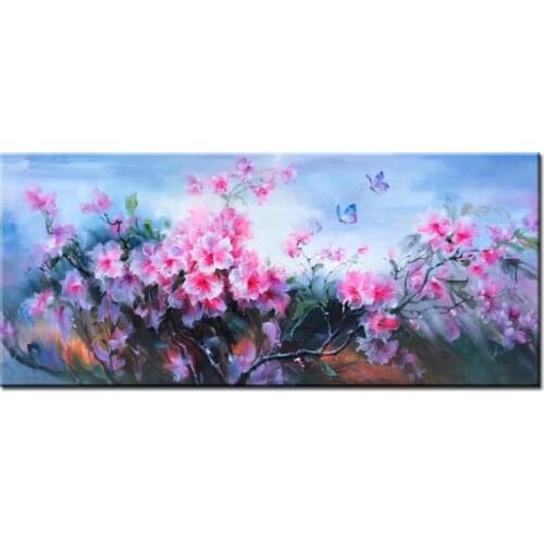 Diy Diamond Painting Rhododendron Painting Full Squareround drill Diamond Embroidery Cross Stitch diamond flowers pictureZP-3607