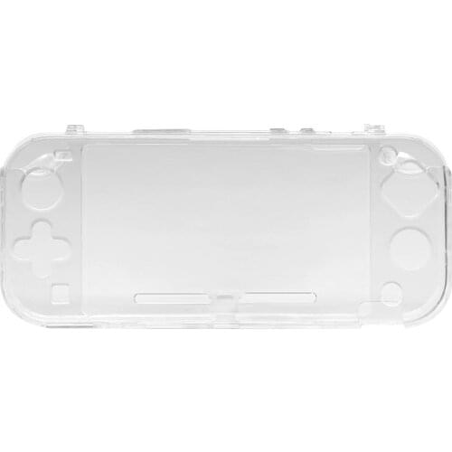Durable Shell Frame Fit Wear-resistant Crystal Transparent Case Protecive Cover PC Skin Fit for Nintend Switch Lite