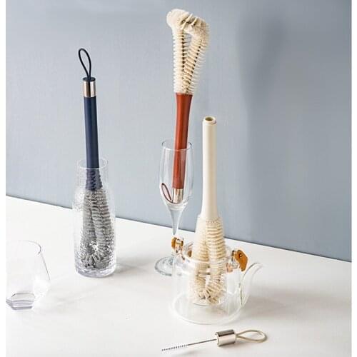 Kitchen Cleaning Brushes For Drinking Glasses Dish Keyboards Jewelry Cleaning Brushes Clean Tools Universal Straw Brush