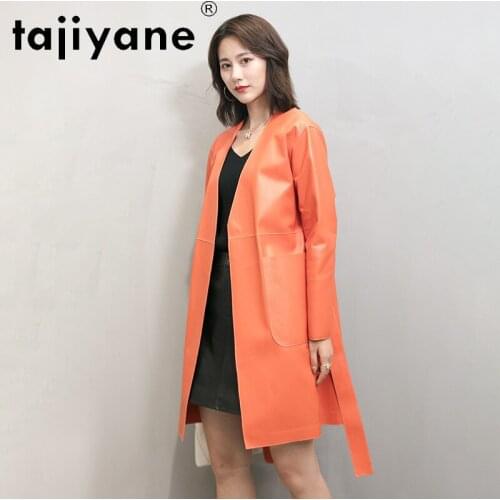 Женские модные кожаные куртки Tajiyane China At AliExpress