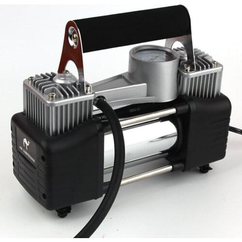 180W Air Pump 12V Air Compressor Tire Inflator for SUV Truck Car Motorcycle Tire Inflated with LED Lighting Pneumatic Tool