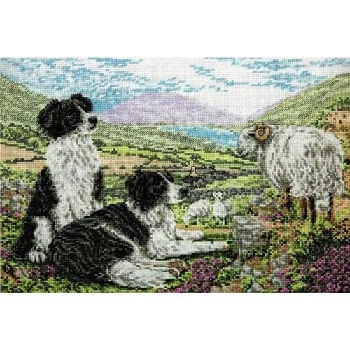 Customized Needlepoint Rural Life Can You Embroider a Cross Stitch Pattern with 100% Cotton Floss & Free Shipping for Home Decor