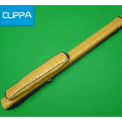 High Quality Cuppa 3 Holes 1/2 Pool Cue Case Leather PU Billiard Cues Cases Accessories China