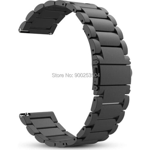 Wtitech Replacement band Quick Release Stainless strap Bracelet for Vivoactive 3 Music/Vivomove HR/Forerunner 245/645 smartwatch