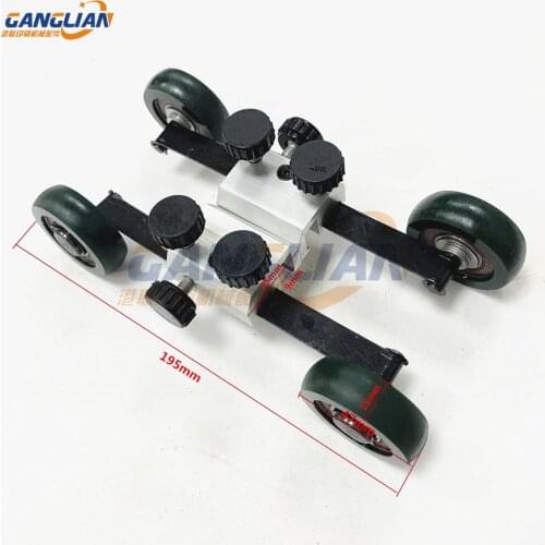 1 Pair Komori Rubber Wheel Assembly Printing Machine Spare Parts