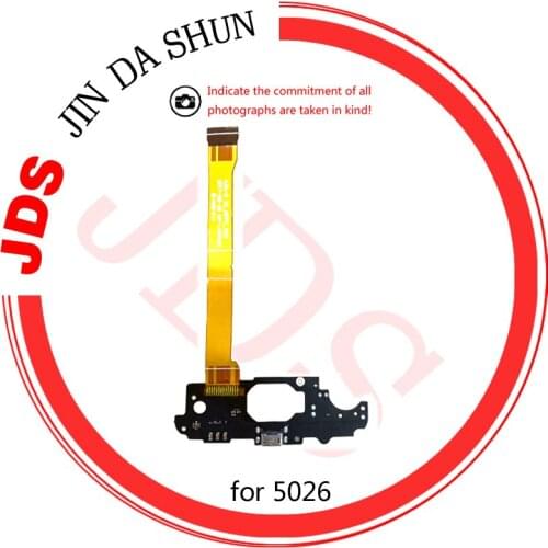 Charger Flex Cable Micro USB Charging Board Dock Connector with Microphone For Alcatel 3C ot-5026 5026D Ribbon