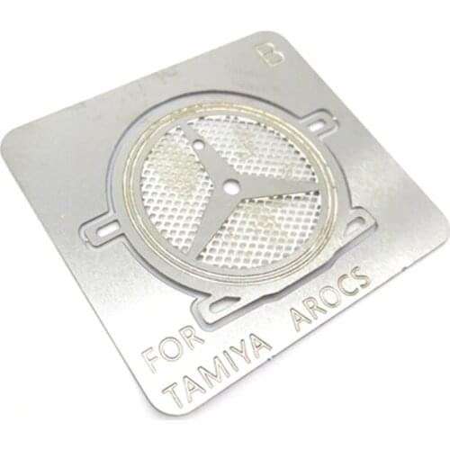 1/14 Rc Truck Tamiya Hercules Toy Tractor Dump Truck Arocs 3363 3348 Car Head Mark Hollow Metal Sheet Logo