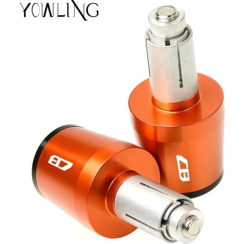 CNC Aluminum Motorcycle Handlebar Bar Bike Grip Ends Weights Plug For Honda CB400 600RR 900RR 929RR 954RR 1000RR CB400SF CB500