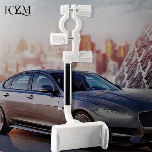 2021 Automobile Rearview 360° Stand Adjustable Support Mirror Phone Holder