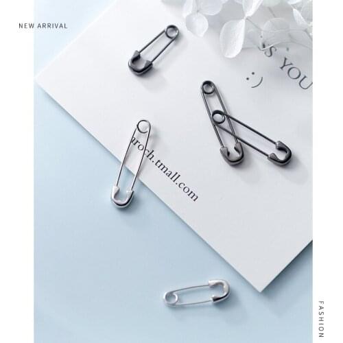 Colusiwei Hot Sale Genuine 925 Sterling Silver Fashion Clips Design Drop Earrings for Women Sterling Silver Fine Jewelry