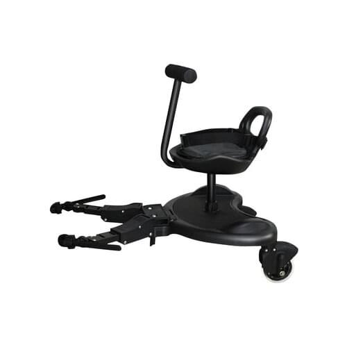 The stroller artifact can be connected to the stroller seat for easy and convenient travel